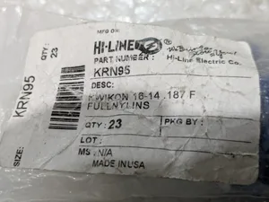 HI KRN95 16-14 Kwik on Connector