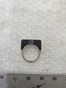 Telemecanique M22 Legend Plates