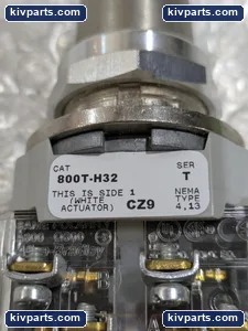 Allen-Bradley 800T-H32 Selector Switch White Knob – actual item, photo 2 of 5