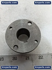 QD Split Taper Bushing Keyed Bore Flange 2-1/2" Diameter Power Transmission – actual item, photo 3 of 8