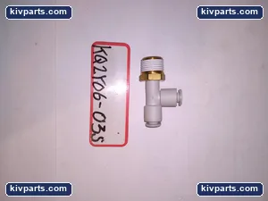 SMC KQ2Y06-03S R3/8 Push to Connect Air Fitting – actual item, photo 2 of 3