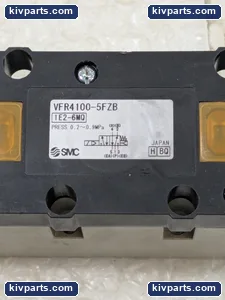SMC VFR4100-5FZB Mounted Pneumatic Solenoid Valve – actual item, photo 2 of 7