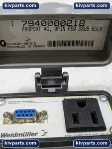 Weidmuller 1210100000 Terminal Block – actual item, photo 2 of 6