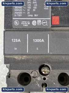 Square D HLL36125 PowerPact HL 150 Circuit Breaker – actual item, photo 3 of 12