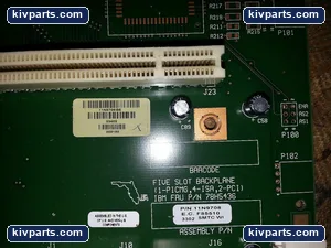 IBM 78H5436 7 Slot Backplane PCB – actual item, photo 2 of 4