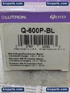 Q-600P-BL Qoto Lutron – actual item, photo 2 of 9