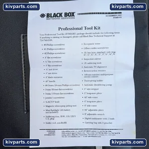 Black Box FT805-R2 Professionals Tool – actual item, photo 9 of 9
