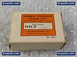 Cutler-Hammer 9586H55B Overload Heater Coil Two Coils – actual item, photo 2 of 4