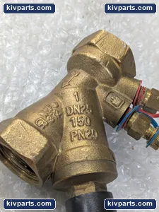 DN25 PN20 Brass Circuit Balancing Valve – actual item, photo 2 of 7