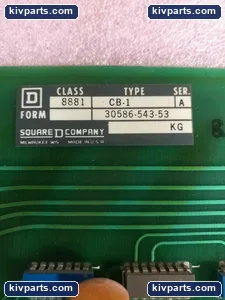 Square D C30586-248-50 Board 30586-543-53 PCB PLC – actual item, photo 2 of 5
