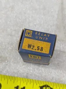 Square D W2.58 Element Unit Motor Starter Coil