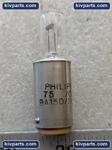 Philips 75/CL VOLT BULB-nos-Vintage – actual item, photo 6 of 11