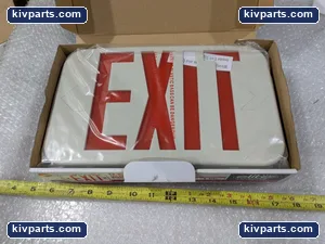 ELX-603-R-W LED Exit Sign Battery – actual item, photo 2 of 3