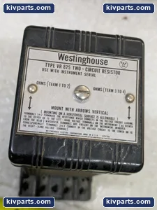 Westinghouse VR 825 Two-Circuit Resistor – actual item, photo 2 of 5
