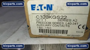 Eaton C320KGS22 Auxiliary Contacts – actual item, photo 2 of 5