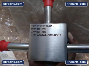 ITT 686161-007-003 Diaphragm Valve – actual item, photo 3 of 5
