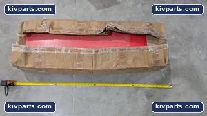 WU008343-R018 Helix-W-Plain Red Top Panel – actual item, photo 2 of 3