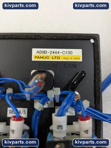 Fanuc A05B-2444-C100 LTD Operator Panel – actual item, photo 2 of 7