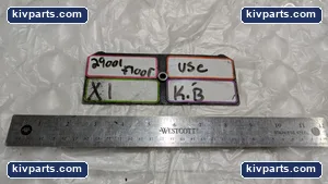 PLANT M 68 30 LPM FISCHER & PORTER FLOW CONTROLER INDICTOR GLASS FLOAT – actual item, photo 8 of 8