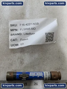 Littelfuse Flsr 5-6/10 ID Class RK5 Fuse – actual item, photo 9 of 10