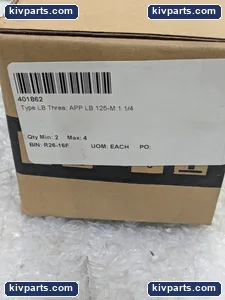 Appleton LB125-M 35 Unilet Type LB Conduit Outlet – actual item, photo 5 of 6