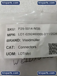 Weidmuller 0292460000 Clip-On Terminal – actual item, photo 2 of 8