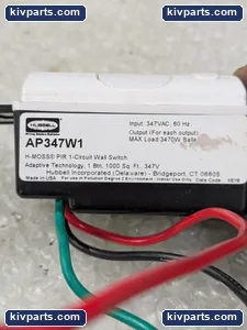 Hubbell AP347W1 PIR Occupancy Sensor Wall Switch – actual item, photo 5 of 6