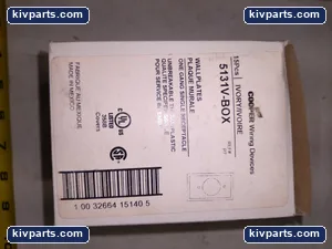 Cooper 5131V-BOX Receptacle – actual item, photo 4 of 5