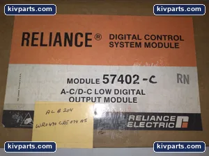 Reliance Electric 57402-C AC/DC Low Digital Output Module – actual item, photo 3 of 4
