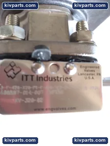 ITT 698597-014-007 Dual Diaphragm Valve – actual item, photo 3 of 3