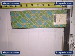 Phoenix Contact 041693 Block Gray DIN Rail Connector – actual item, photo 4 of 5