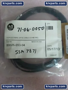Allen-Bradley 80026-053-04-R Duplex Fiber Optic Cable – actual item, photo 2 of 5