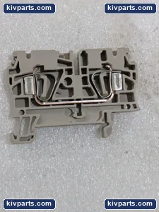 Weidmuller 1632050000 Through DIN Rail Terminal Block – actual item, photo 4 of 5