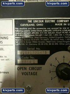 Lincoln Electric NA-4 Automatic Wire Feeder Controller – actual item, photo 7 of 7