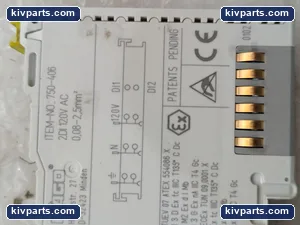 WAGO 750-406 Terminal Block – actual item, photo 4 of 6