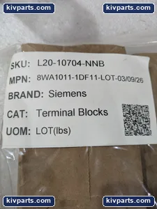 Siemens 8WA1011-1DF11 Terminal Block – actual item, photo 2 of 5