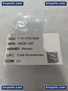 Mersen A6D6-1/4R Fuse – actual item, photo 2 of 10