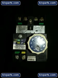 Square D 8501 LT 1 Time Relay – actual item, photo 2 of 2