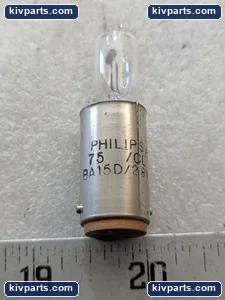 Philips 75/CL VOLT BULB-nos-Vintage – actual item, photo 8 of 11