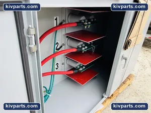SS Receptacle Enclosure NEMA 3R 60W x 36H x 20D Two Door Power Cabinet LOT OF 2 – actual item, photo 3 of 3