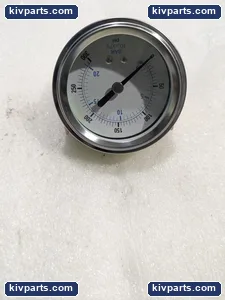 STAINLESS STEEL BAZEL PRESSURE GAUGE 0-300 0-20 BAR 100X KPA PSI – actual item, photo 2 of 6