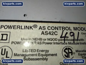Square D AS42C Screen Monitor Nehb Nqod Panel – actual item, photo 5 of 6