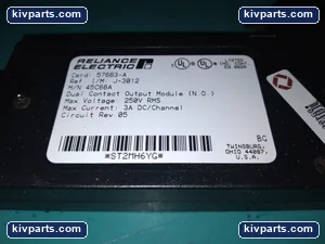 Reliance Electric 57663-A Output Module AutoMax J-3012 PLC – actual item, photo 4 of 7