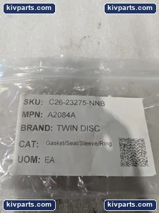 Twin Disc A2084A Gasket – actual item, photo 2 of 6