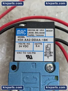 MAC 45A-AA2-DDAA-1BK Pneumatic Solenoid Valve – actual item, photo 5 of 7