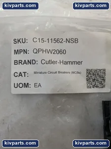 Cutler-Hammer QPHW2060 Miniature Circuit Breaker – actual item, photo 2 of 12