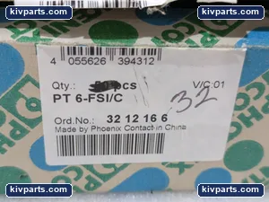 Phoenix Contact 6-FSI/C PT 3212166 Fuse Terminal Block – actual item, photo 2 of 4