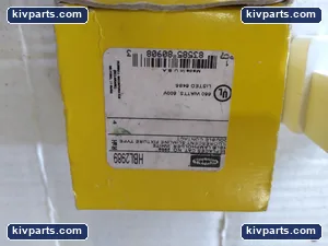 Hubbell HBL2989 Lampholder White Double Contact – actual item, photo 2 of 4