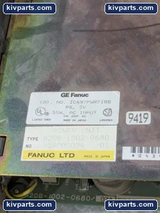 GE Fanuc IC697PWR710B Series 90-70 Power Supply – actual item, photo 2 of 5
