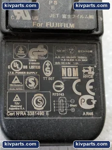 AC-5VT Fujifilm Power Adapter – actual item, photo 9 of 11